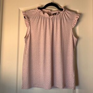 Adrianna Papel Coquette Heart Blouse – Soft Romance & Vintage Charm